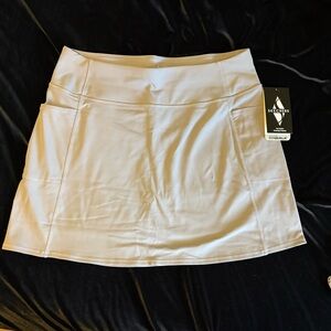 Skechers Cream Athletic Skort XL